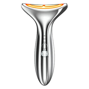 Contour Pro RF neck and face sculpting device with gold-plated electrodes