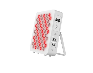 QuantumGlow portable red light therapy panel with red and near-infrared LEDs