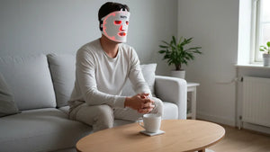 LED Light Therapy Face Mask with 288 advanced chips and medical-grade silicone