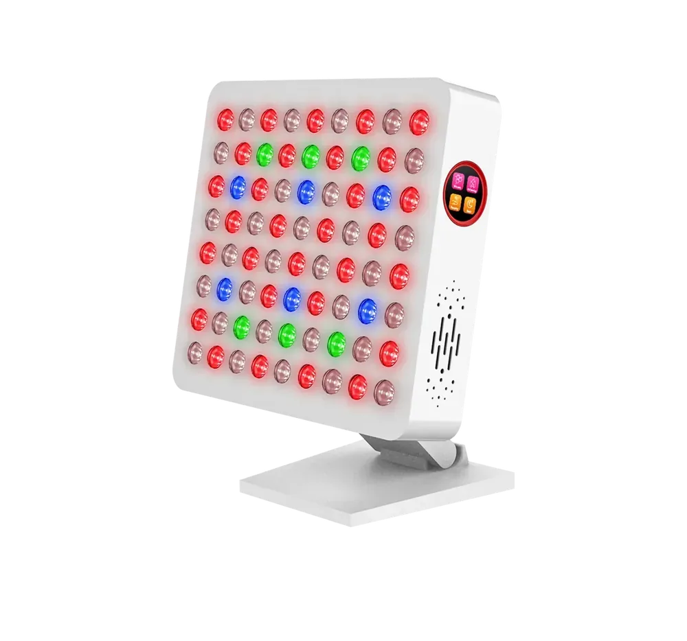 Aura Sweden Quantum300 red light therapy panel with multiple wavelengths.