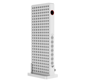 Aura Sweden Quantum500 red light therapy panel with visible and infrared LEDs.